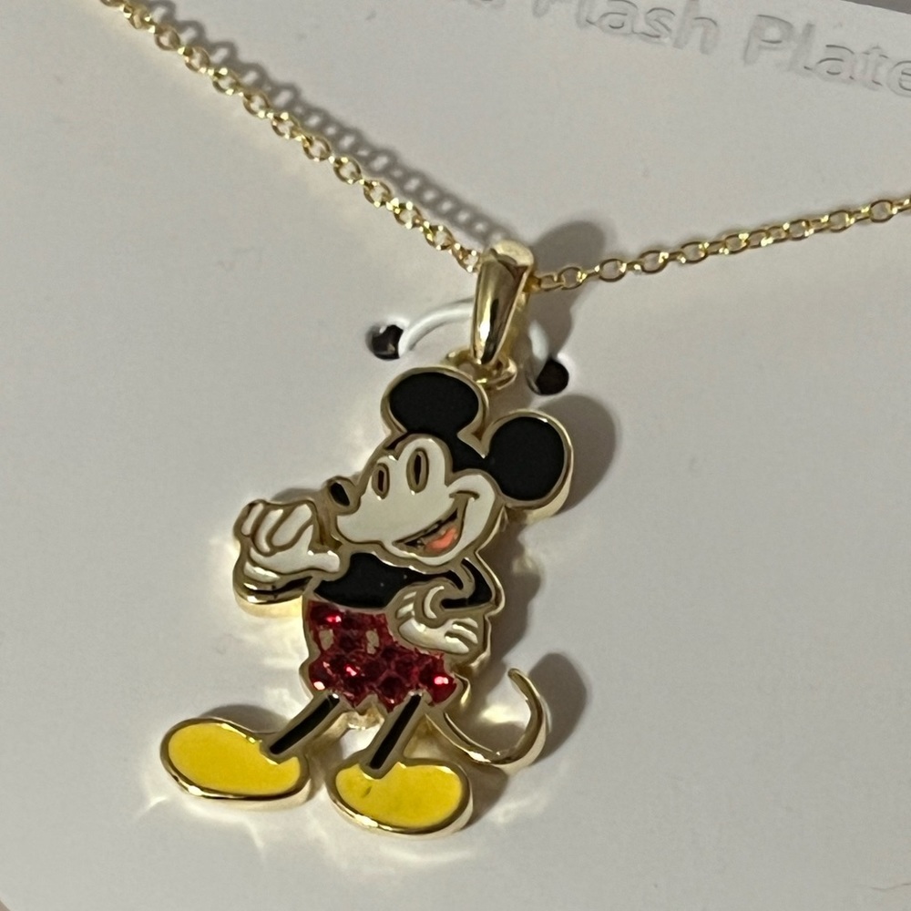 Mickey Disney necklace 100 series NWT in box